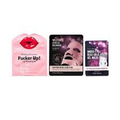 Masqueology Rose Mask Set 3 ct.