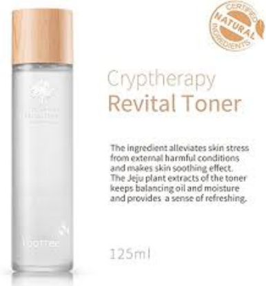 Rootree Cryptherapy K-Beauty Revital Toner 2 pk.
