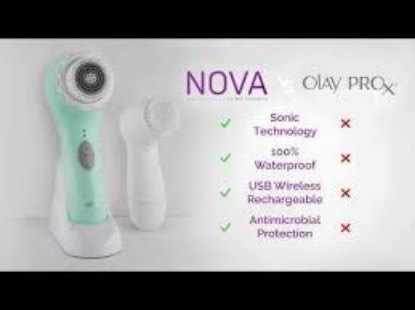 Spa Sciences NOVA Sonic Cleansing Brush with Patented 