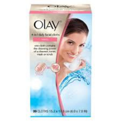 Olay 4-in-1 Daily Facial Cloths, Normal Skin 99 ct.