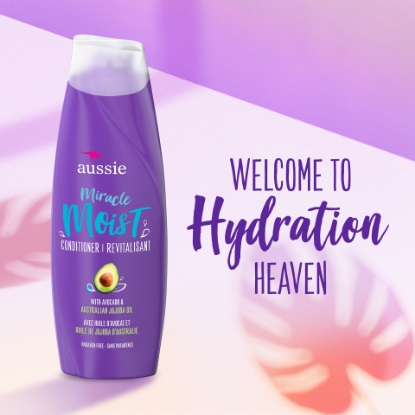 Aussie Miracle Moist Paraben Free Shampoo and Conditioner 30.4 fl. oz. each