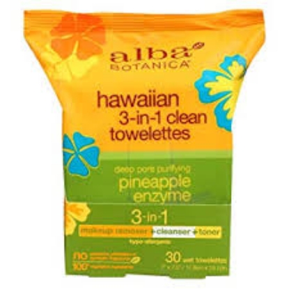 Alba Botanica Hawaiian Detox Towelettes 30 ct. 3 pk.