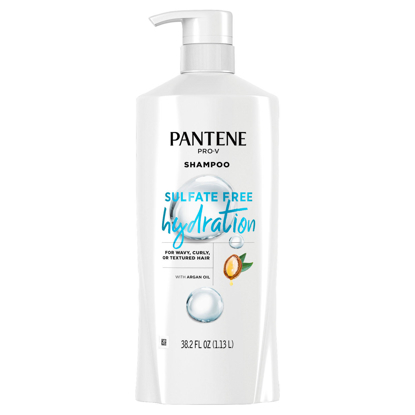 Pantene Pro-V Sulfate Free Hydration Shampoo with Argan Oil 38.2 fl. oz.