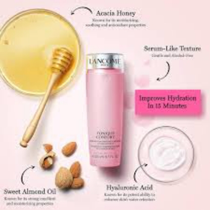 LANCOME Tonique Confort Re-Hydrating Comforting Toner With Acacia Honey, 13.4 fl oz