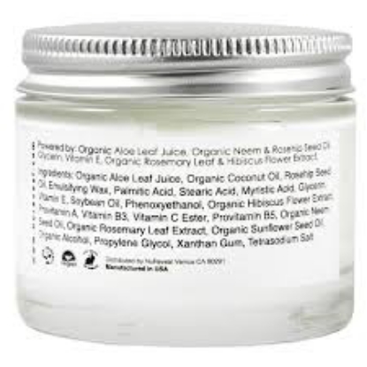 NuReveal Organics Rosehip Healing Night Cream, 2.0 oz