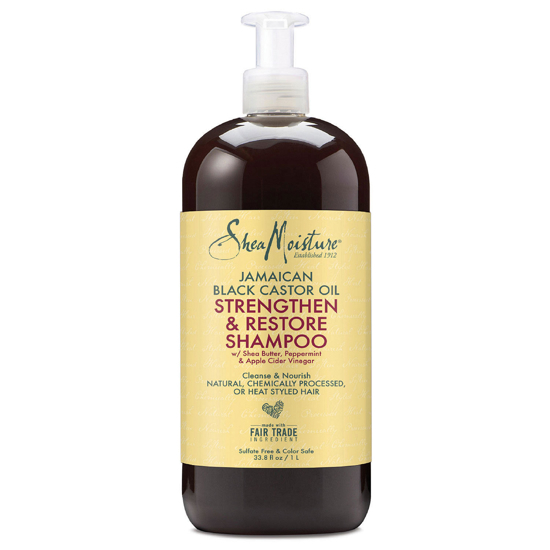 Shea Moisture Jamaican Black Castor Oil Strengthen & Restore Shampoo 33.8 fl. oz.