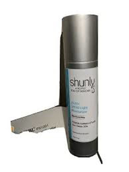 Shunly ZN20 + SPF 40 Light Moisturizer, 4 oz
