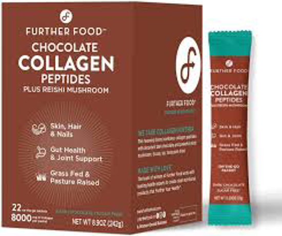 Further Food Collagen Peptides Powder Plus Mushroom, 22 oz