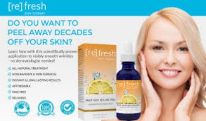 Refresh Skin Therapy Fruit Acid 15% Gel Peel, 1.0 oz