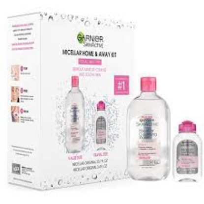 Garnier SkinActive Micellar Cleansing Water Value Size, 700mL and Travel Size, 100mL