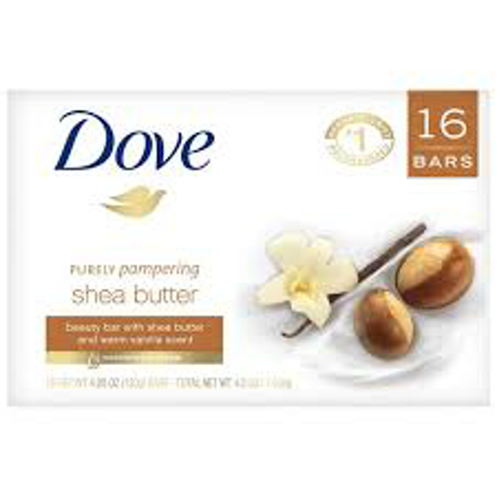 Dove Purely Pampering Shea Butter Beauty Bar, 16 ct./4 oz.