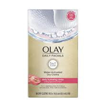 Olay Daily Facials Water-Activated Dry Cloths, 99 ct.