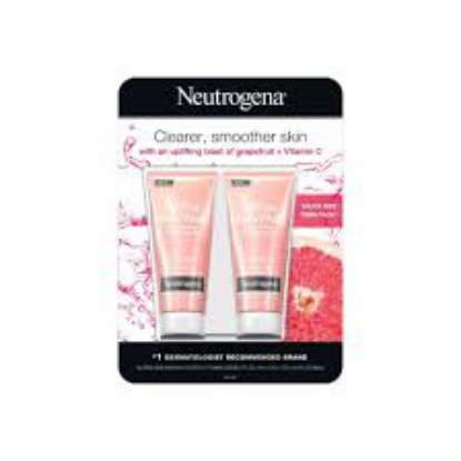 Neutrogena Oil-Free Pink Grapefruit Acne Face Wash Foaming Scrub with Salicylic Acid Acne Treatment, 2 pk./6.7 fl. oz.