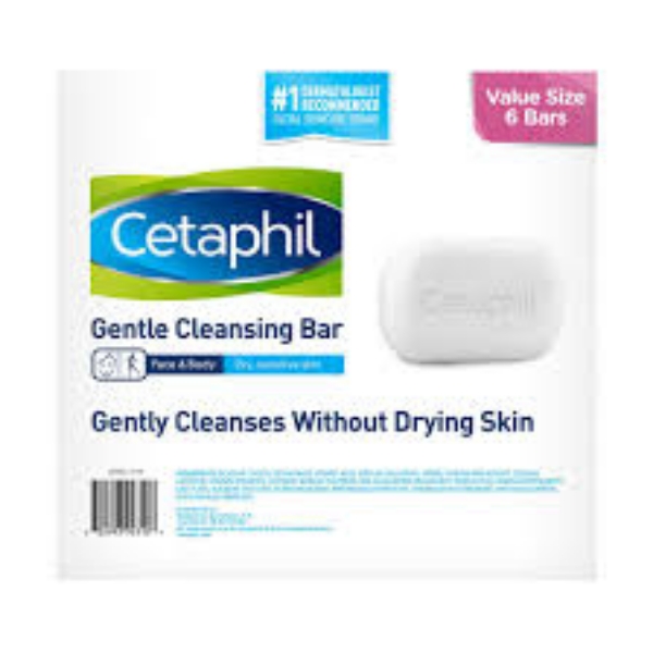 Cetaphil 4.5-oz. Gentle Cleansing Bar, 6 pk.