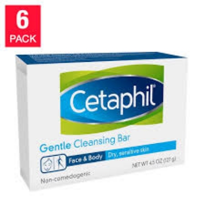 Cetaphil 4.5-oz. Gentle Cleansing Bar, 6 pk.