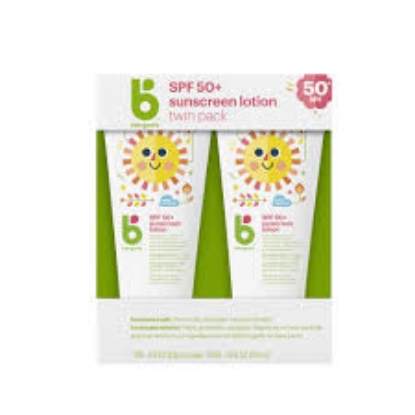 Babyganics Sunscreen SPS50 Lotion, 2 pk./8 oz.
