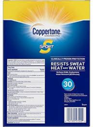 Coppertone Sport Broad-Spectrum SPF 30 Sunscreen Spray, 3 pk./6.9 oz.