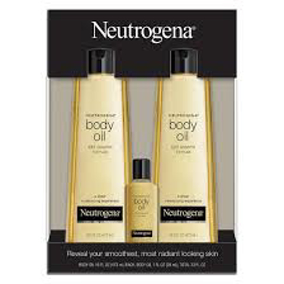 Neutrogena Body Oil Light Sesame Formula Sesame Oil, 2 pk.16 fl. oz. with Bonus 1 fl. oz. Bottle