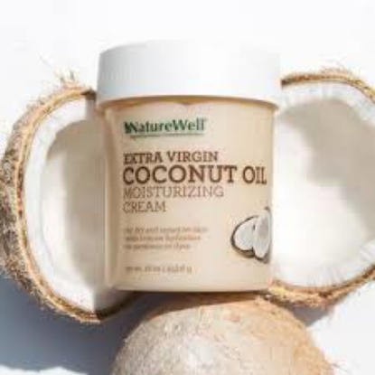 NatureWell Extra-Virgin Coconut Oil Moisturizing Cream 16 oz.