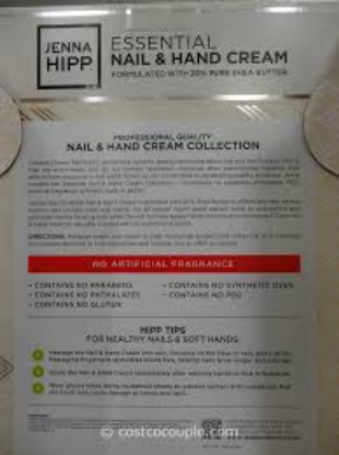 Jenna Hipp Essential Nail & Hand Cream  4 oz. ea. 3 pk.
