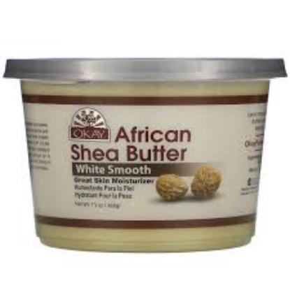 OKAY Shea Butter White Smooth 13 oz. 2pk.