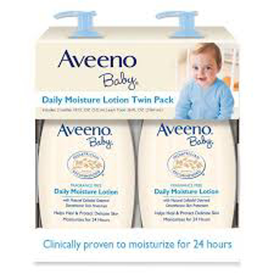 Aveeno Baby Daily Moisture Lotion, Fragrance Free 18 fl. oz. 2 pk.