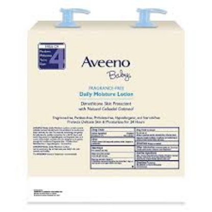 Aveeno Baby Daily Moisture Lotion, Fragrance Free 18 fl. oz. 2 pk.