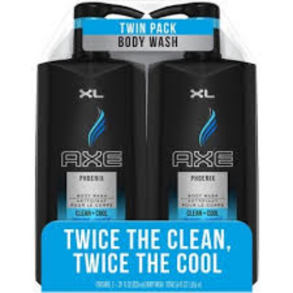 AXE Phoenix Body Wash for Men 28 fl oz. 2 ct.
