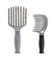 KareCo Professional Comb & Paddle Brush Hair Brush Set