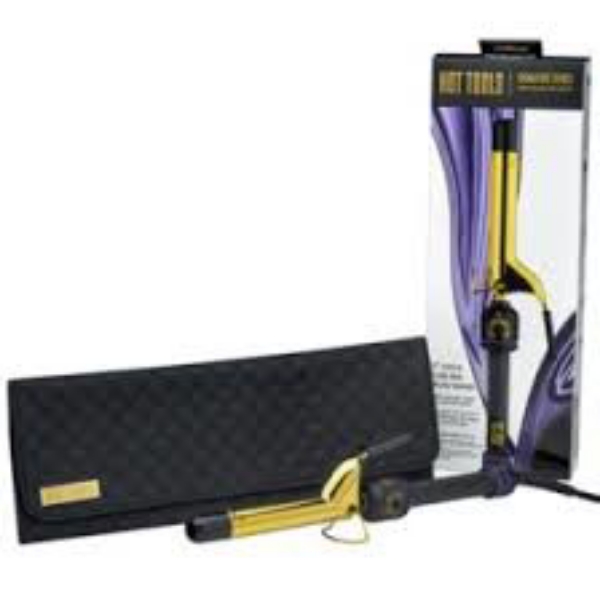 Hot Tools Signature Series Gold 1” Curling Iron With Storage Case