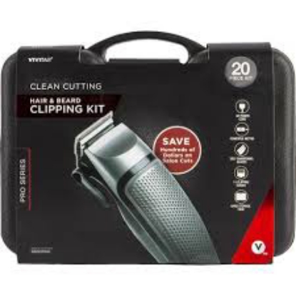Vivitar Hair and Beard Clipping Kit Gray