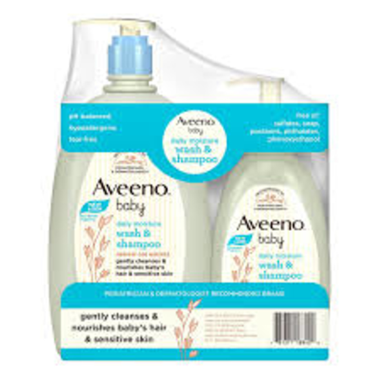Aveeno Baby Gentle Wash & Shampoo with Natural Oat Extract  33 fl. oz.12 fl. oz.