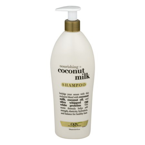  More Images  OGX Nourishing Coconut Milk Shampoo 25.4 oz.