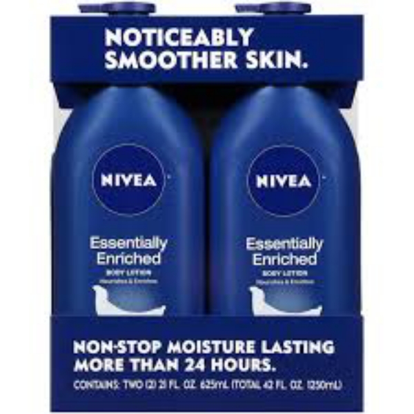 NIVEA Essentially Enriched Body Lotion 21 fl. oz. 2 pk.
