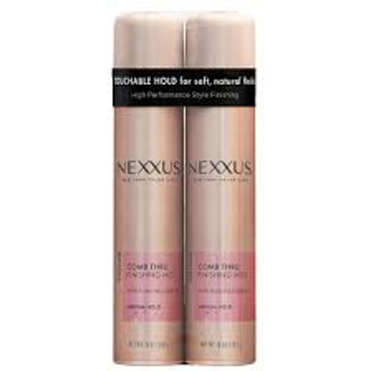 Nexxus Salon Hair Care Comb Thru Touchable Hold Finishing Spray 2 pk. 10 oz.