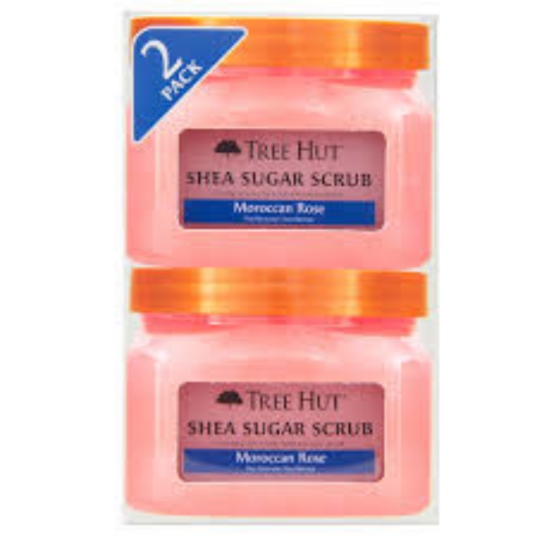 Tree Hut Moroccan Rose Scrub 18 oz. 2 pk.