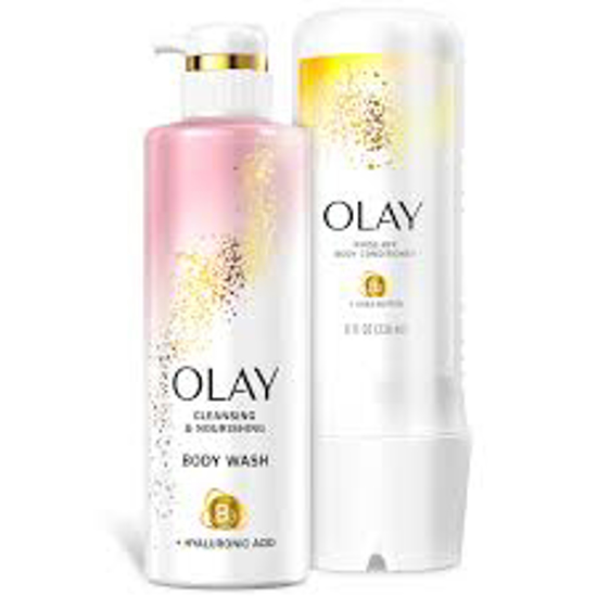 Olay Cleansing and Nourishing Body Wash, 17.9 fl. oz. and Conditioner, 8 fl., oz.