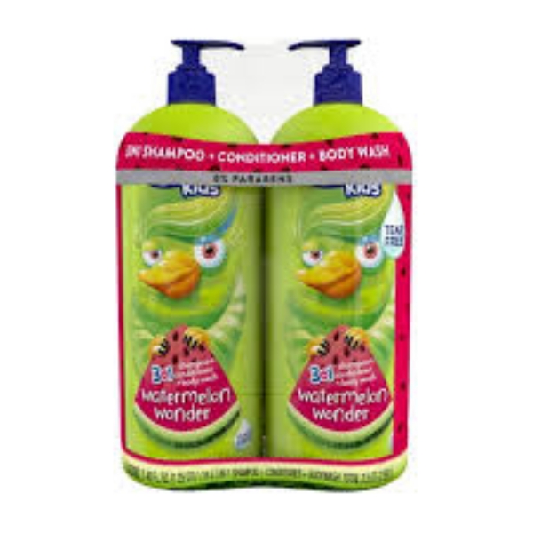 Suave for Kids 3-in-1 Watermelon Wonder 2 ct.