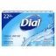 Dial Antibacterial Deodorant Soap, Spring Water 4.0 oz. 22 ct.