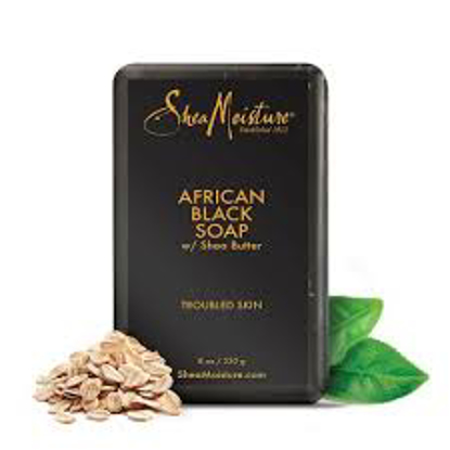 Shea Moisture African Black Soap With Shea Butter 8 oz. 4 pk.