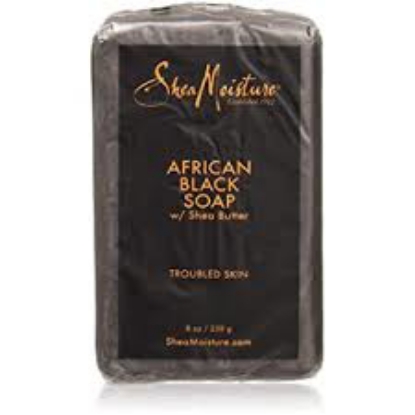 Shea Moisture African Black Soap With Shea Butter 8 oz. 4 pk.