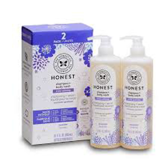The Honest Company Truly Calming Lavender Shampoo Body Wash 17 fl oz 2 pack