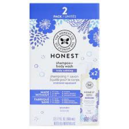 The Honest Company Truly Calming Lavender Shampoo Body Wash 17 fl oz 2 pack