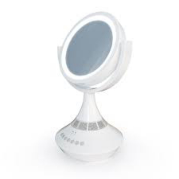 Atomi 9" LED Vanity Mirror + Speaker