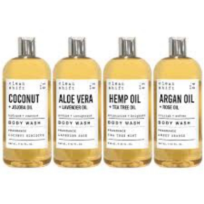 Home and Body Company Clean Shift Body Wash, 32 fl oz 4 pack