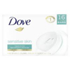 Dove Moisturizing Beauty Bar Sensitive Skin 16 ct.