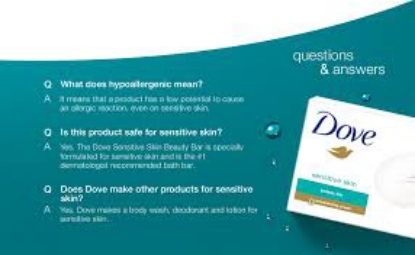 Dove Moisturizing Beauty Bar Sensitive Skin 16 ct.