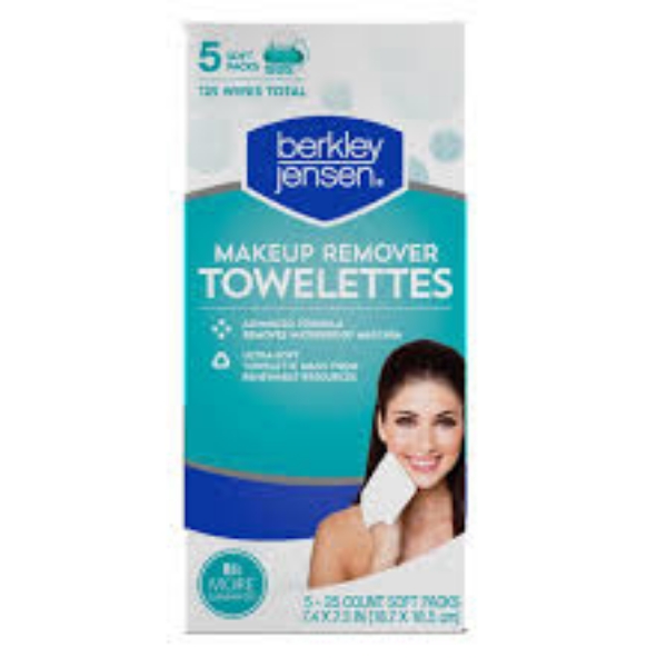 Berkley Jensen Makeup Remover Wipes 125 ct.