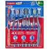 Colgate Total  Whitening Toothbrush, Choose Soft or Medium 8 pk.