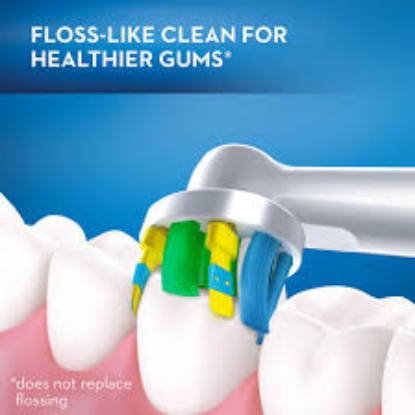 Oral-B FlossAction Replacement Electric Toothbrush Head 8 ct.